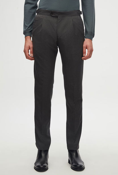 Damat Slim Fit Antrasit Yünlü Kumaş Pantolon