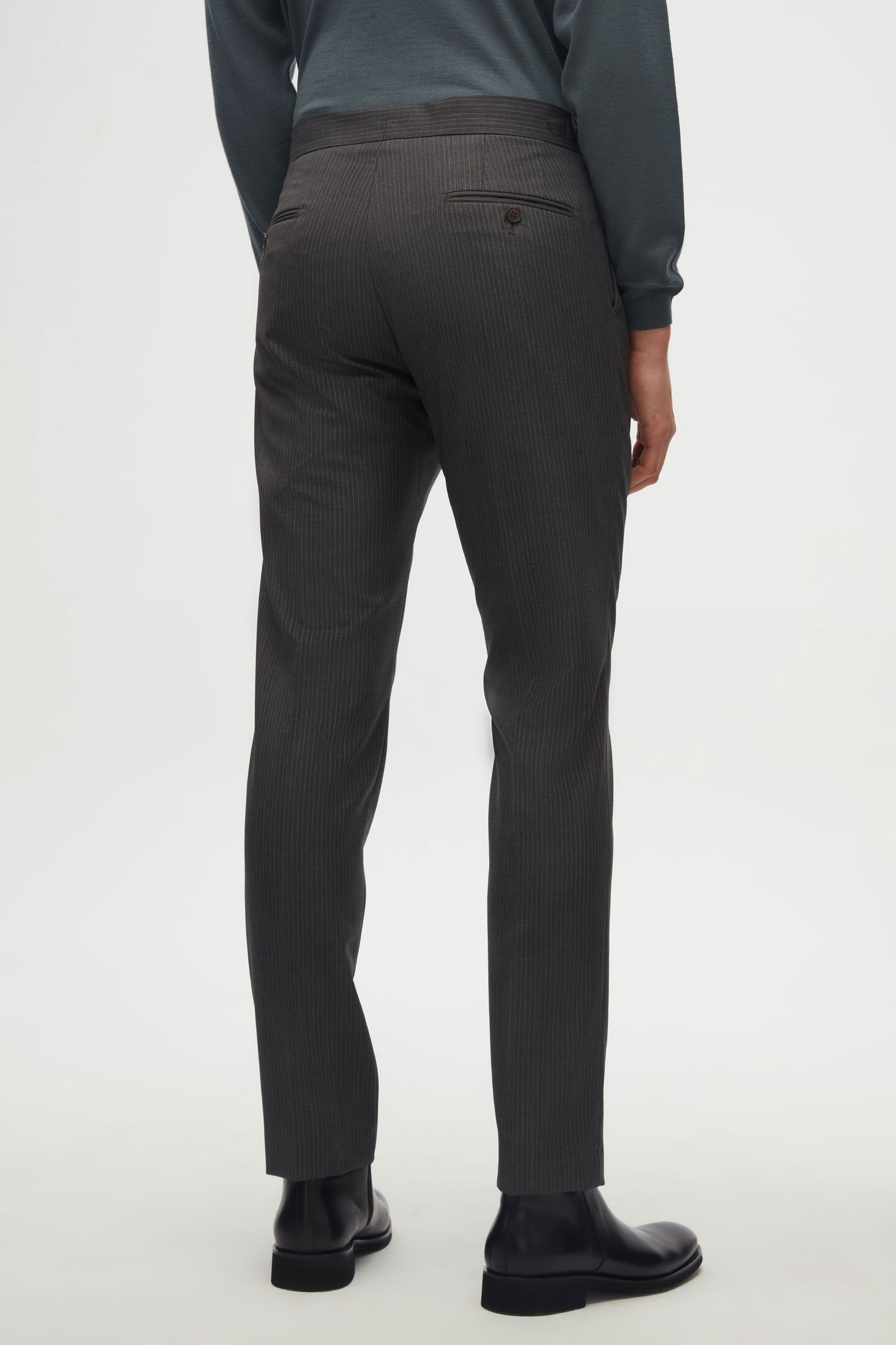 Damat Slim Fit Antrasit Yünlü Kumaş Pantolon