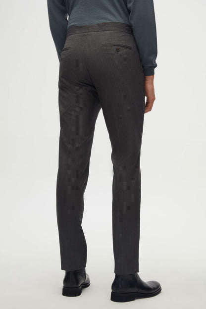 Damat Slim Fit Antrasit Yünlü Kumaş Pantolon