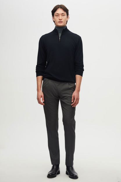 Damat Slim Fit Antrasit Yünlü Kumaş Pantolon