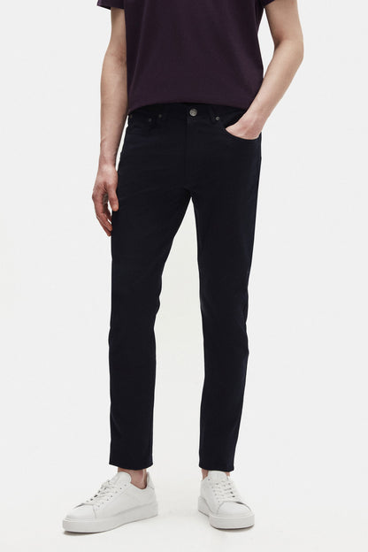 Tween Super Slim Fit Lacivert Diyagonel Chino Pantolon