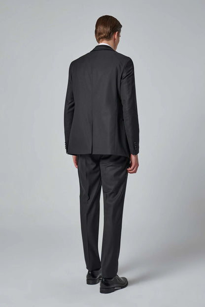Tween Slim Fit Siyah Smokin Takim Yelekli