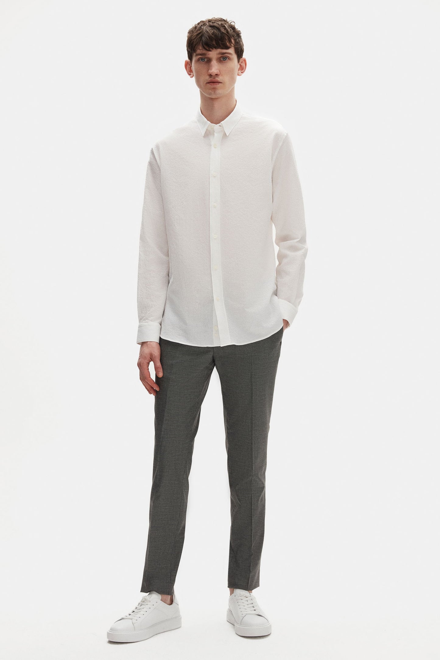 Tween Slim Fit Beyaz Gömlek