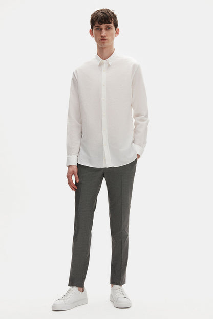 Tween Slim Fit Beyaz Gömlek