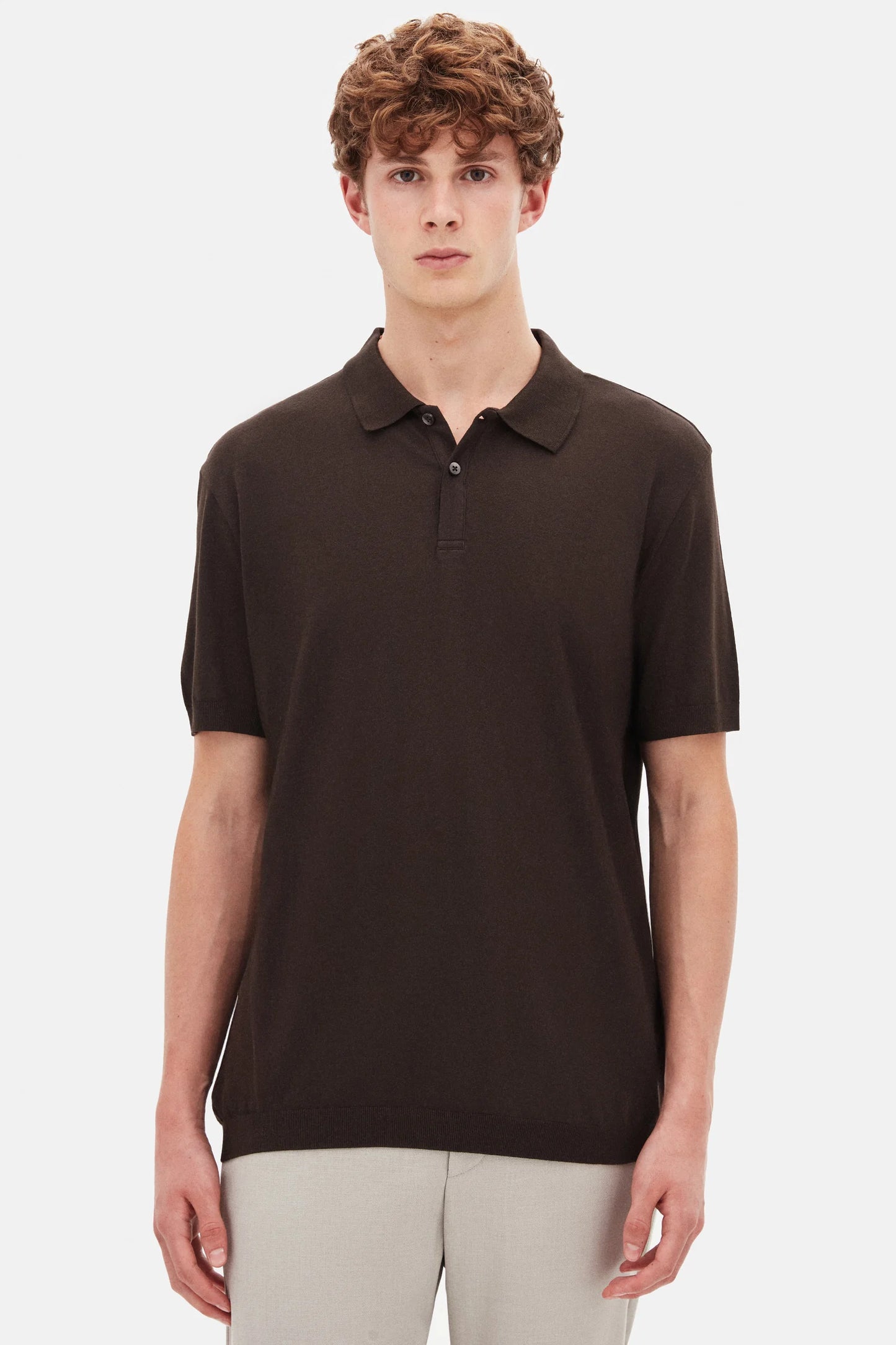 Tween Slim Fit Kahverengi Kazak