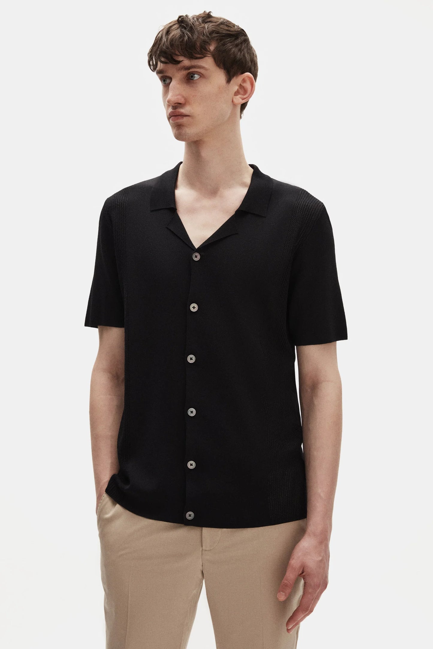 Tween Relaxed Fit Siyah Triko