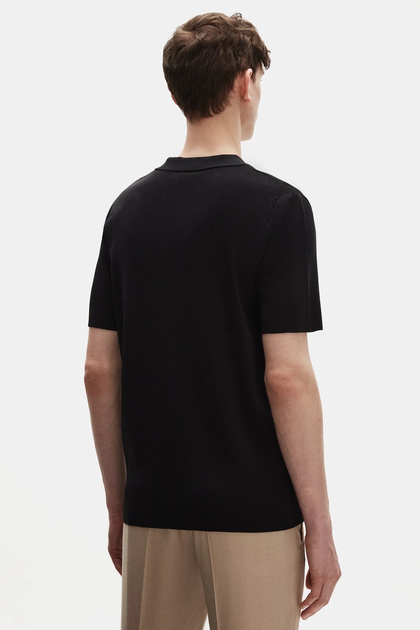 Tween Relaxed Fit Siyah Triko