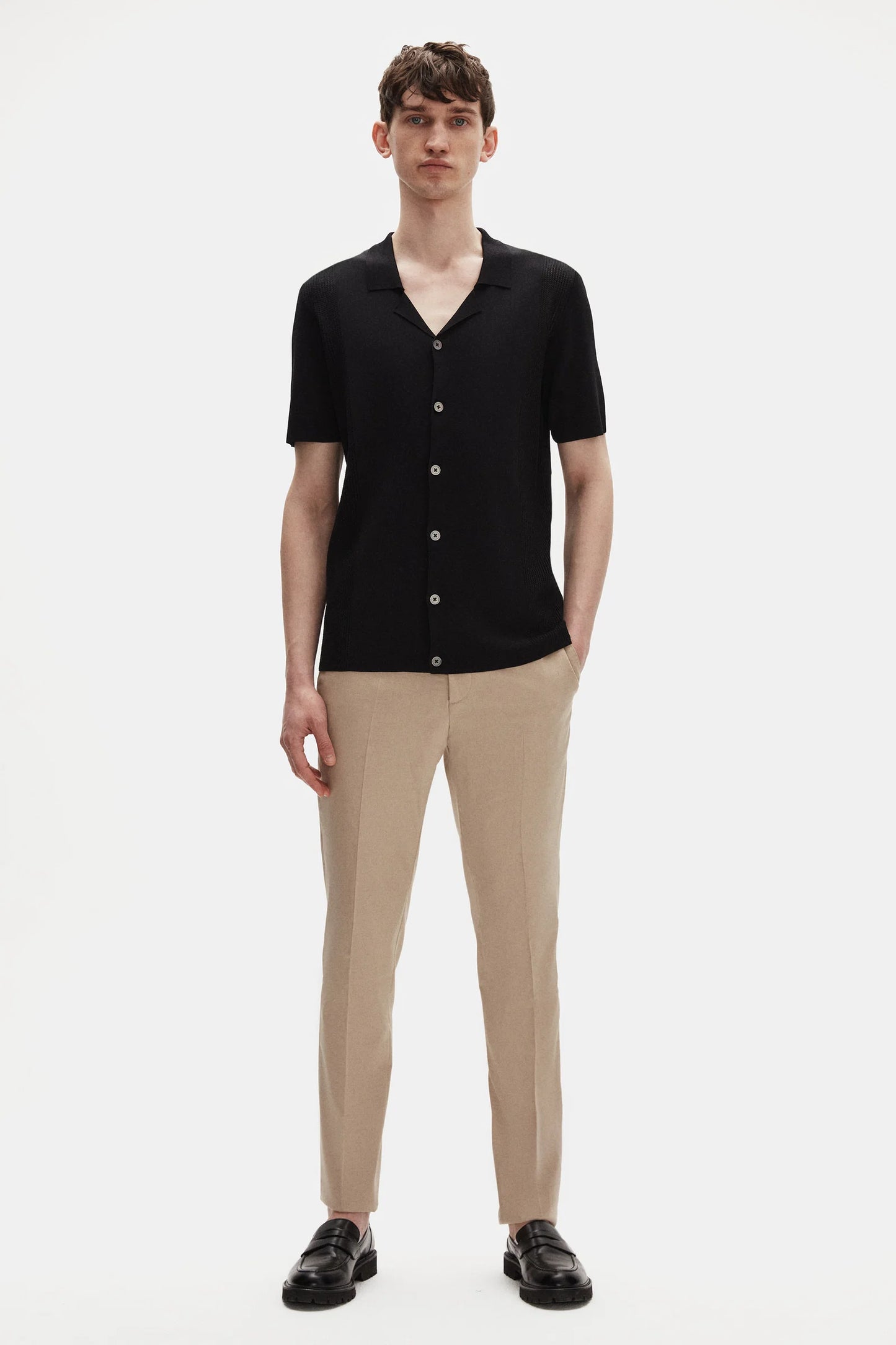 Tween Relaxed Fit Siyah Triko