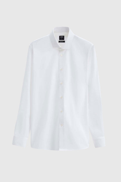 Tween Slim Fit Beyaz Düz Easy Care Gömlek