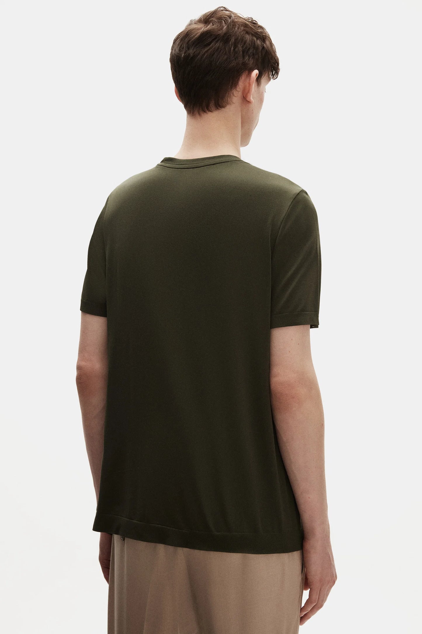 Tween Slim Fit Haki T-shirt