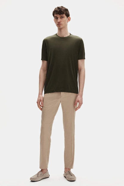 Tween Slim Fit Haki T-shirt