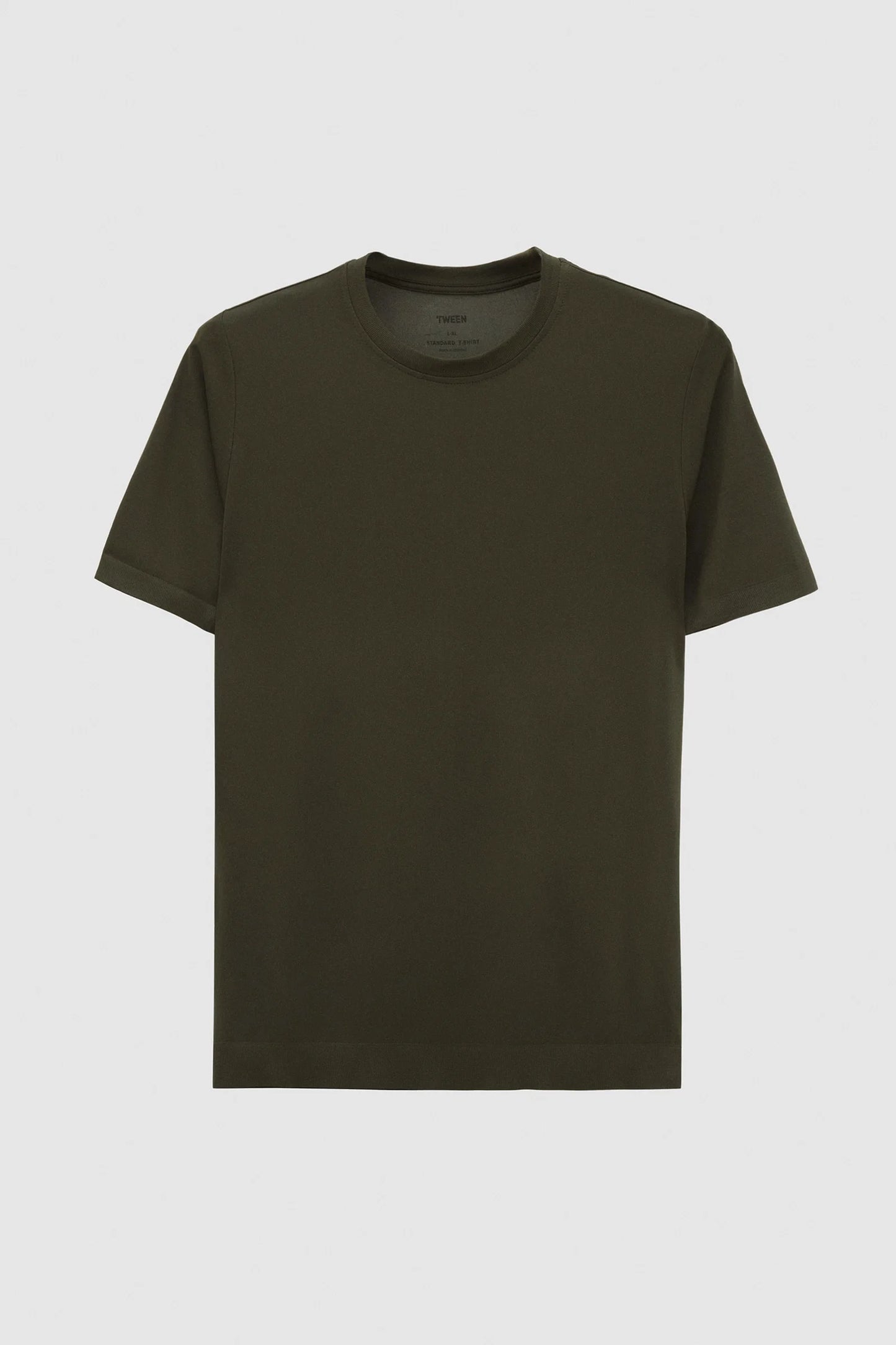 Tween Slim Fit Haki T-shirt