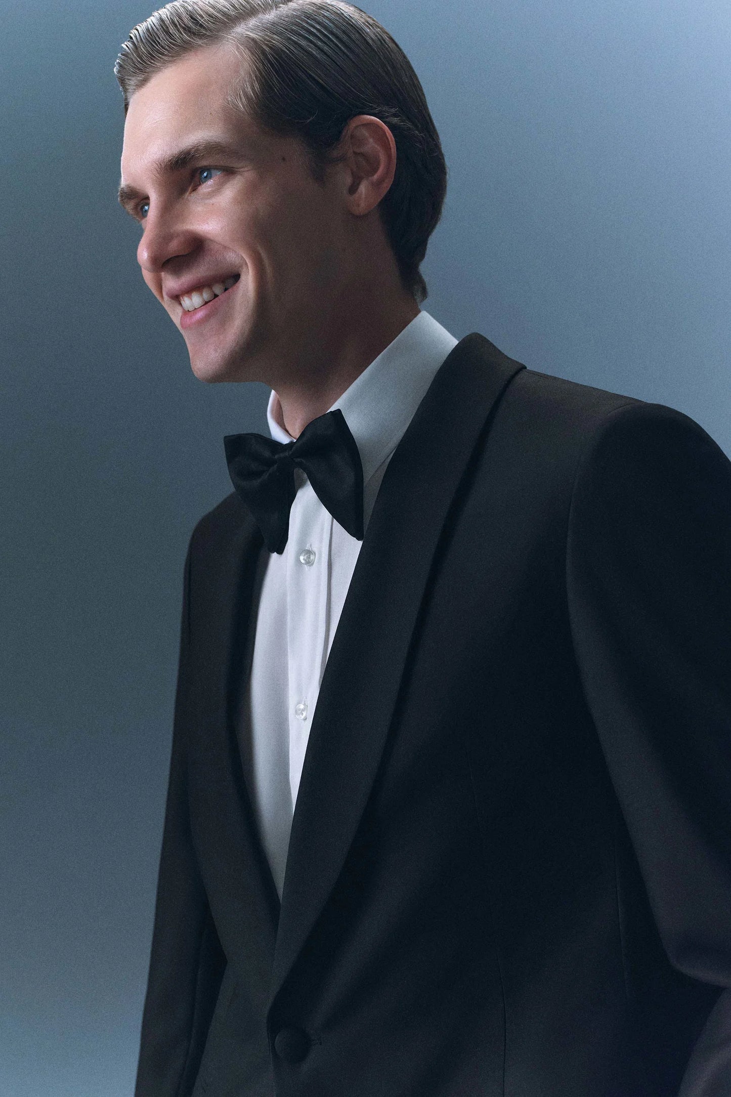 Tween Slim Fit Siyah Smokin Takim