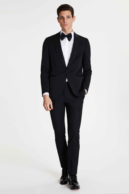 Tween Slim Fit Siyah Smokin Takim