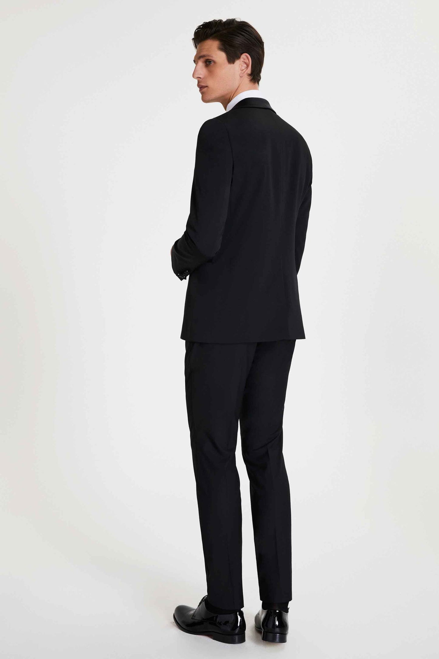 Tween Slim Fit Siyah Smokin Takim