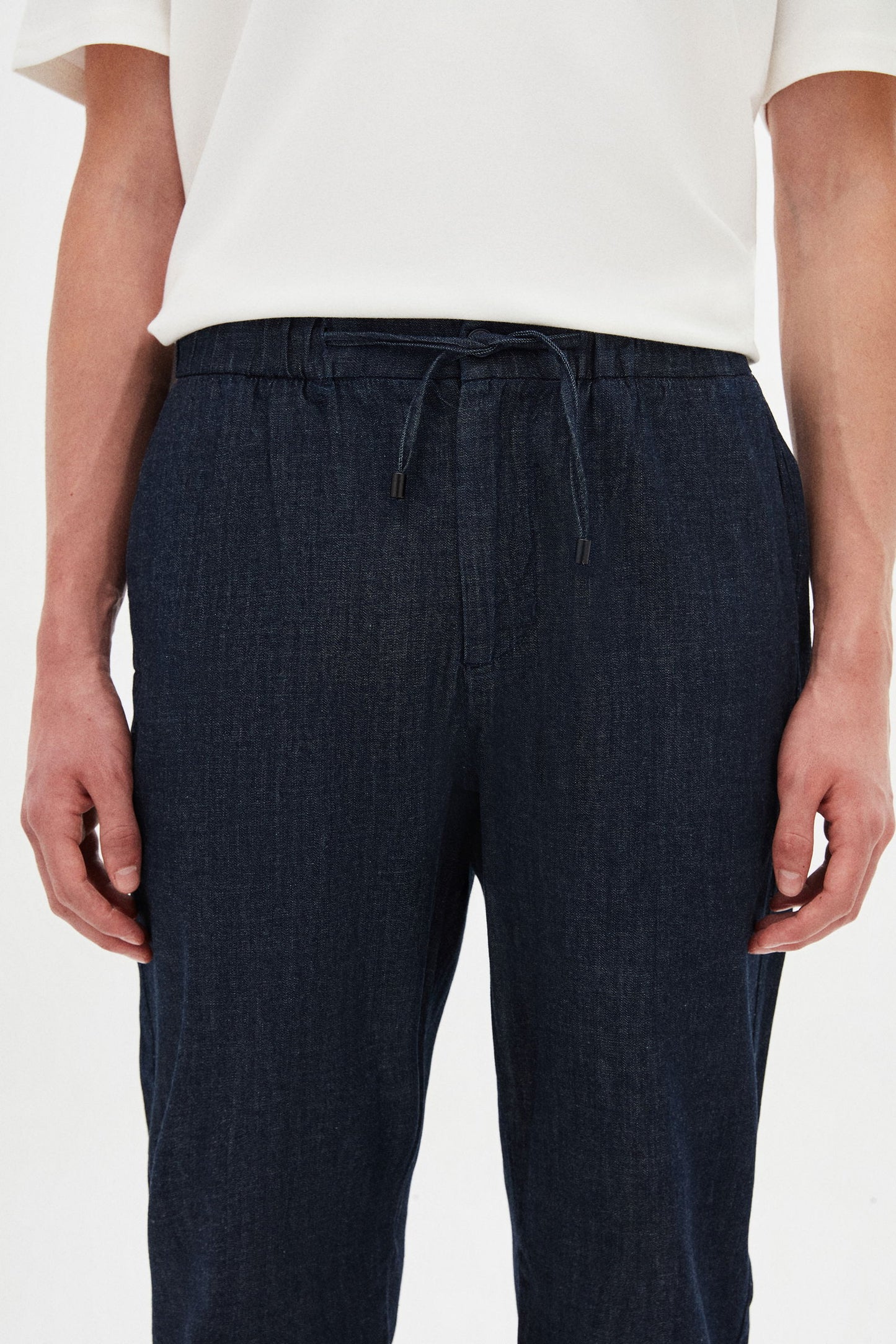 Tween Relaxed Fit Lacivert Denim Pantolon