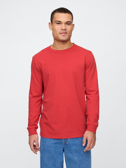 Kırmızı Everyday Soft Bisiklet Yaka T-Shirt