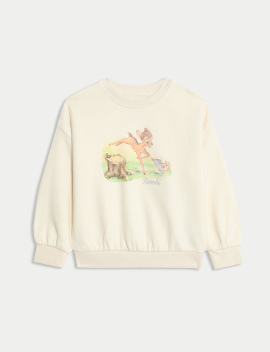 Saf Pamuklu Bambi™ Sweatshirt (2-8 Yaş)