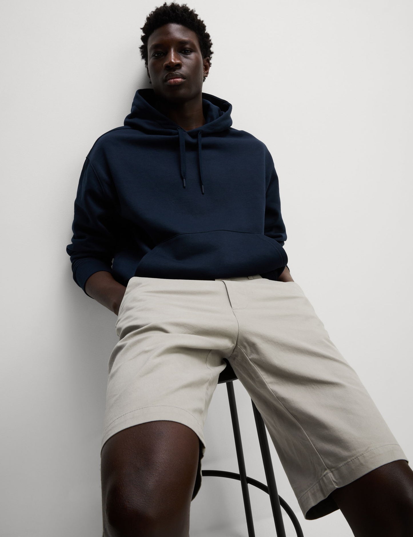 Regular Fit Streç Chino Şort