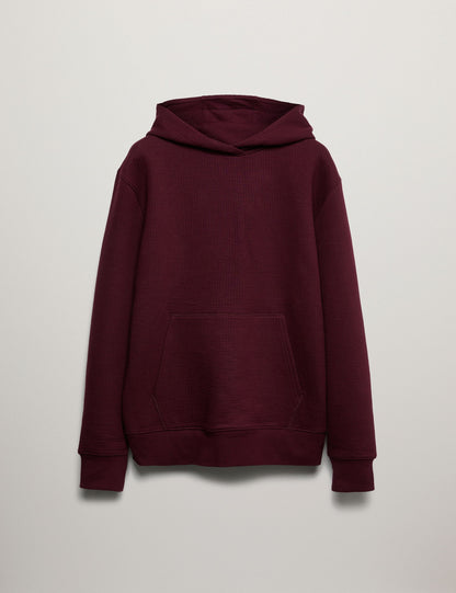 Pamuk Karışımlı Kapüşonlu Sweatshirt