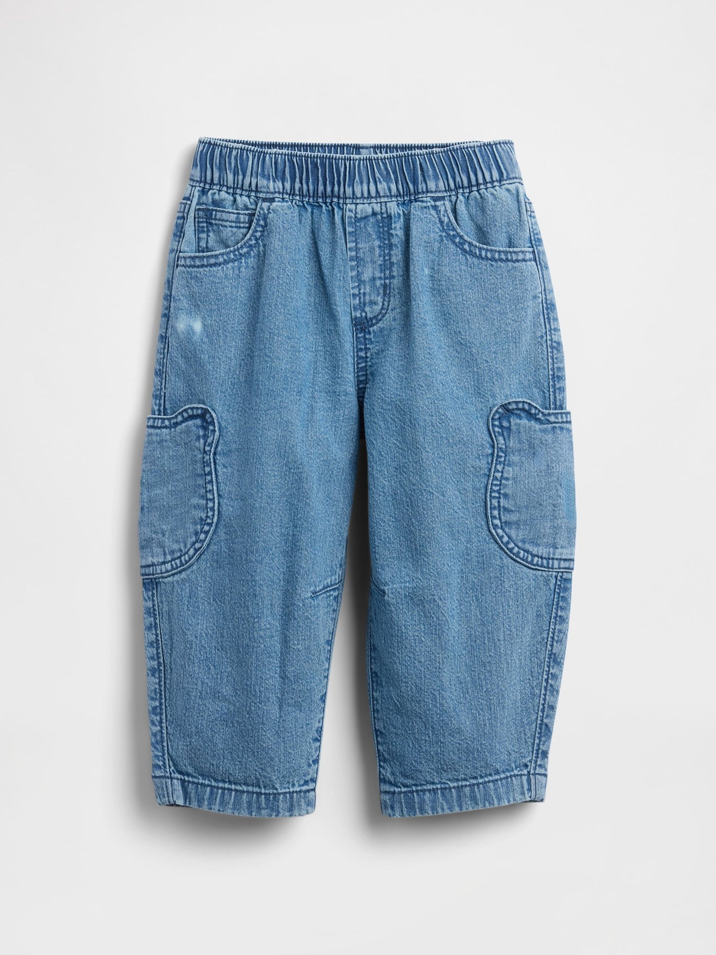 Mavi Brannan Bear Cepli Pull-on Barrel Jean Pantolon