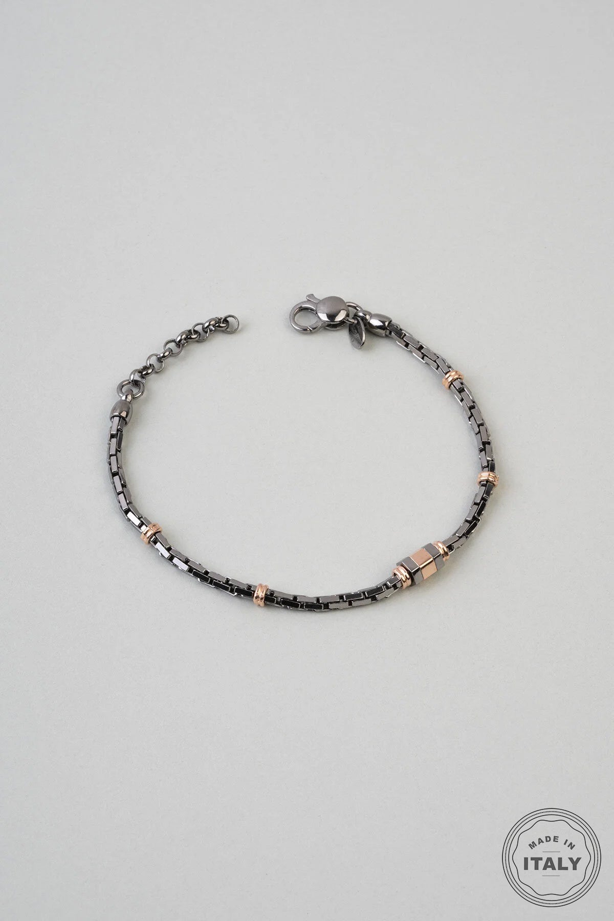 Italyan Zeus 21 Cm Gümüş Erkek Zincir Bileklik 5113594221