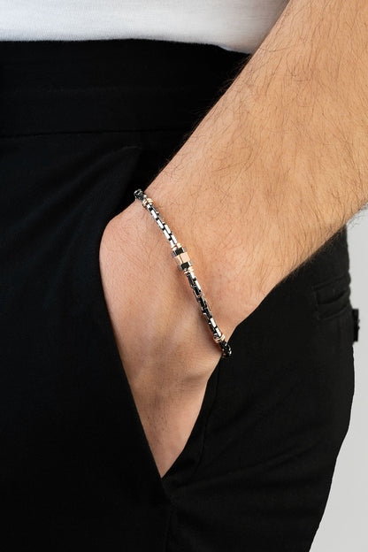 Italyan Zeus 21 Cm Gümüş Erkek Zincir Bileklik 5113594221