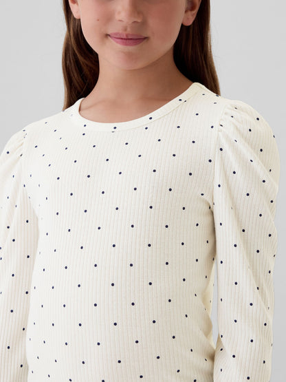 Beyaz Fitilli T-shirt