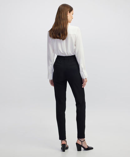 Elastik Bel Skinny Fit Pantolon
