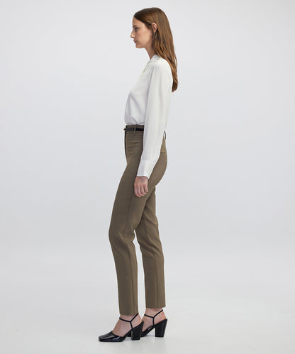 Elastik Bel Skinny Fit Pantolon