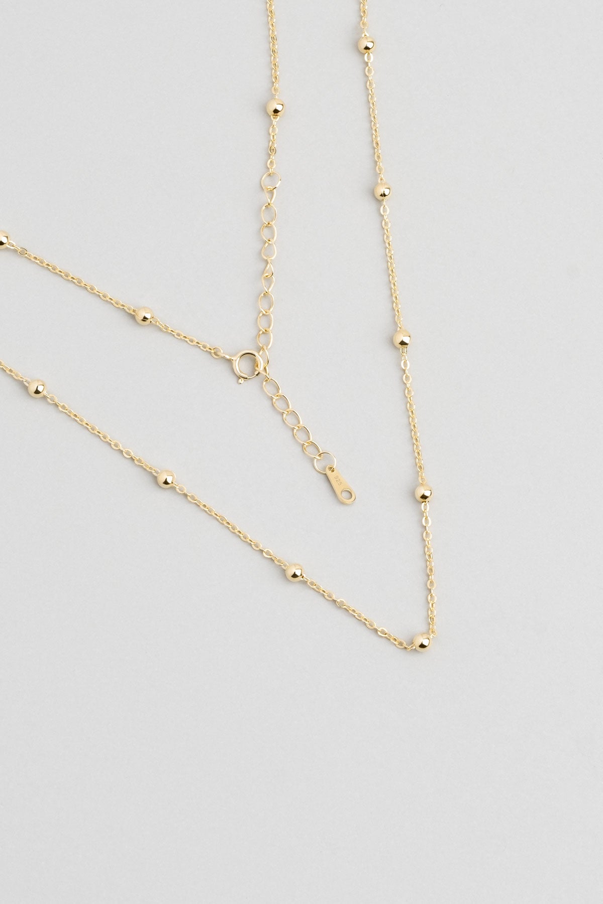 Noa 18 Ayar Sarı Altın Kaplama 43 Cm Gümüş Zincir Kolye 5131484499