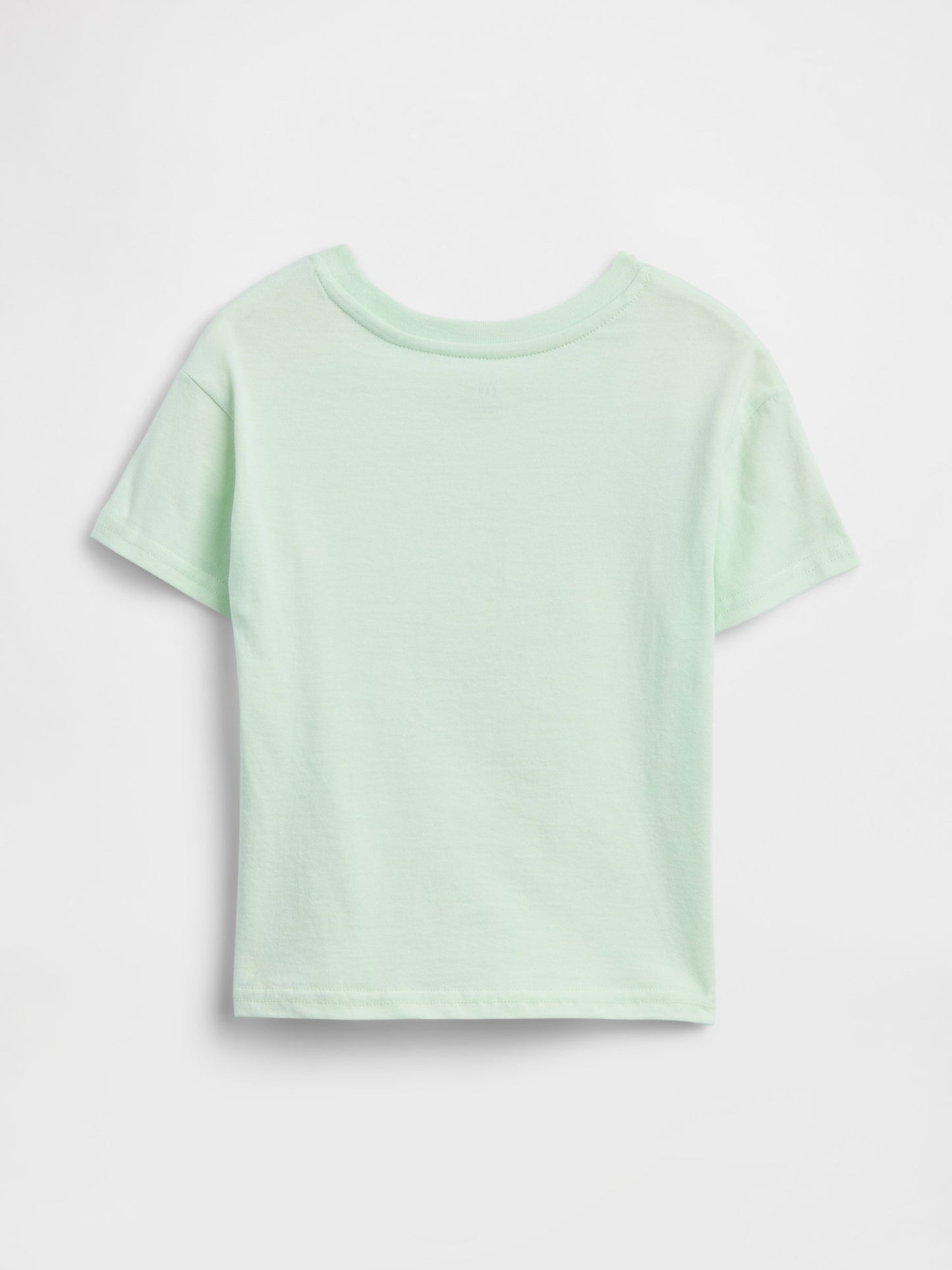 Açık Yeşil Grafik Baskılı T-shirt