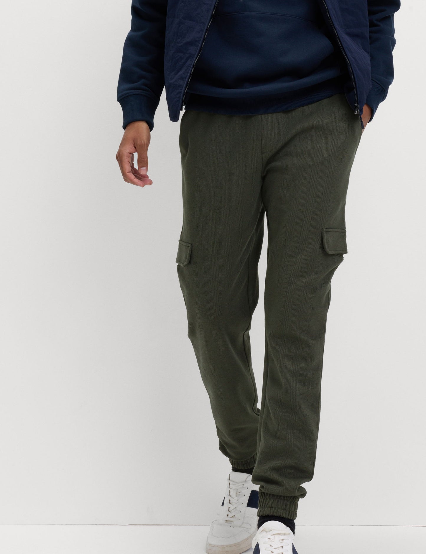 Pamuk Karışımlı Cargo Jogger Pantolon