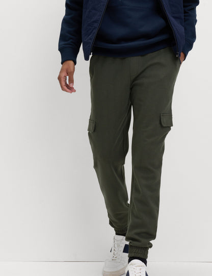Pamuk Karışımlı Cargo Jogger Pantolon