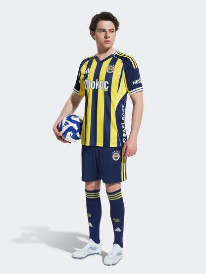 Fenerbahçe 2025/26 Çubuklu Lacivert Şort