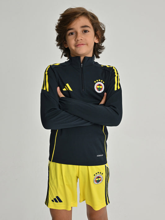 Fenerbahçe 2025/26 A Takım Lacivert Jr Yarım Fermuarlı Sweatshirt