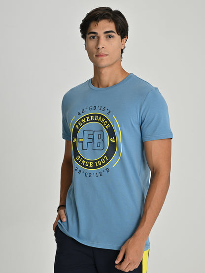 Fenerbahçe Açık Mavi Tribün Since 1907 Erkek Tshirt