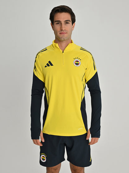 Fenerbahçe 2025/26 A Takım Sarı Yarım Fermuarlı Sweatshirt