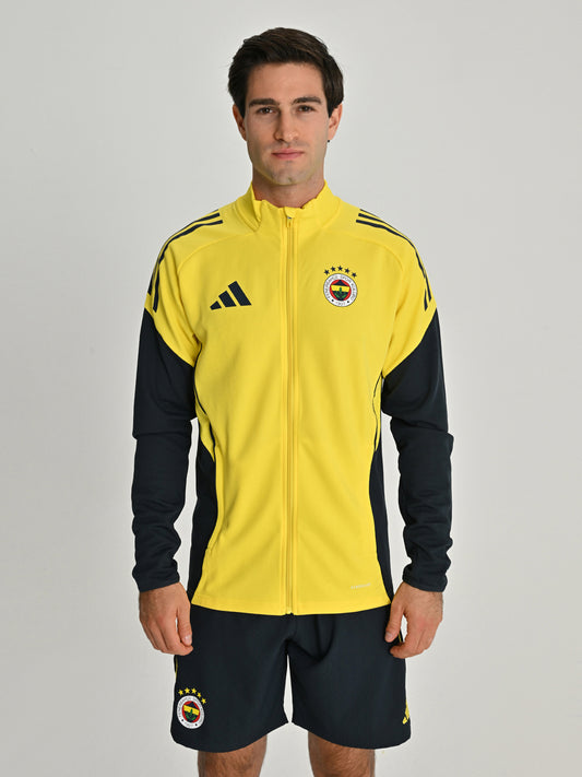 Fenerbahçe 2025/26 A Takım Sarı Tam Fermuarlı Sweatshirt