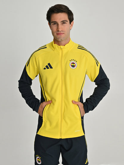 Fenerbahçe 2025/26 A Takım Sarı Tam Fermuarlı Sweatshirt