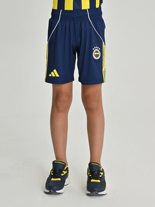 Fenerbahçe 2025/26 Çubuklu Lacivert Jr Şort