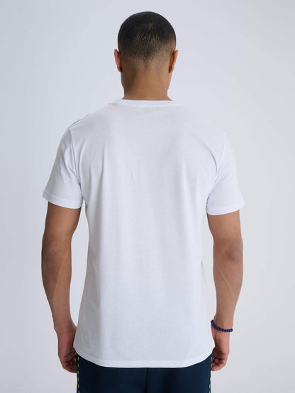 Fenerbahçe Devrim Erbil Palamut Logolu Beyaz Tshirt