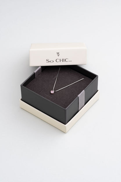 Romantik Aşk 18 Ayar Beyaz Altın Kaplama 43 Cm Gümüş Kalp Kolye 5151810399