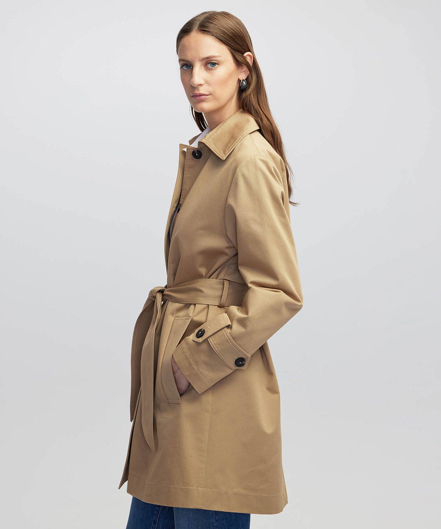 Kuşaklı Trençkot