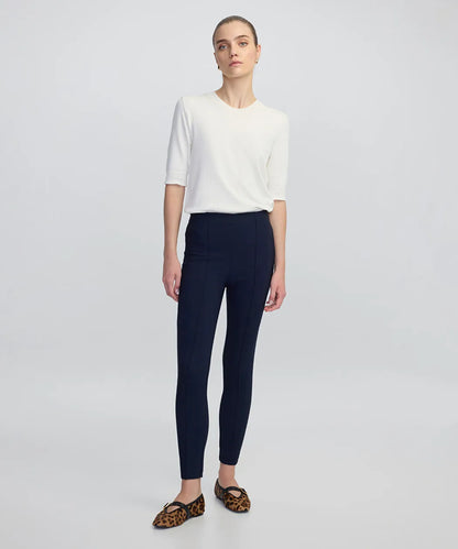 Metal Fermuarlı Skinny Fit Pantolon