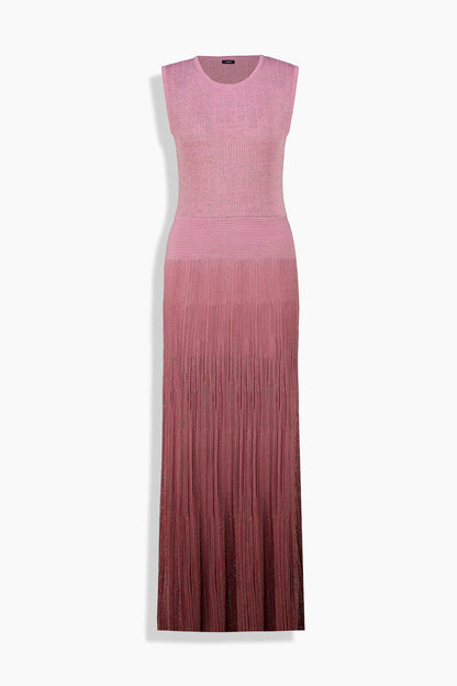 Dorso Pembe Triko Elbise
