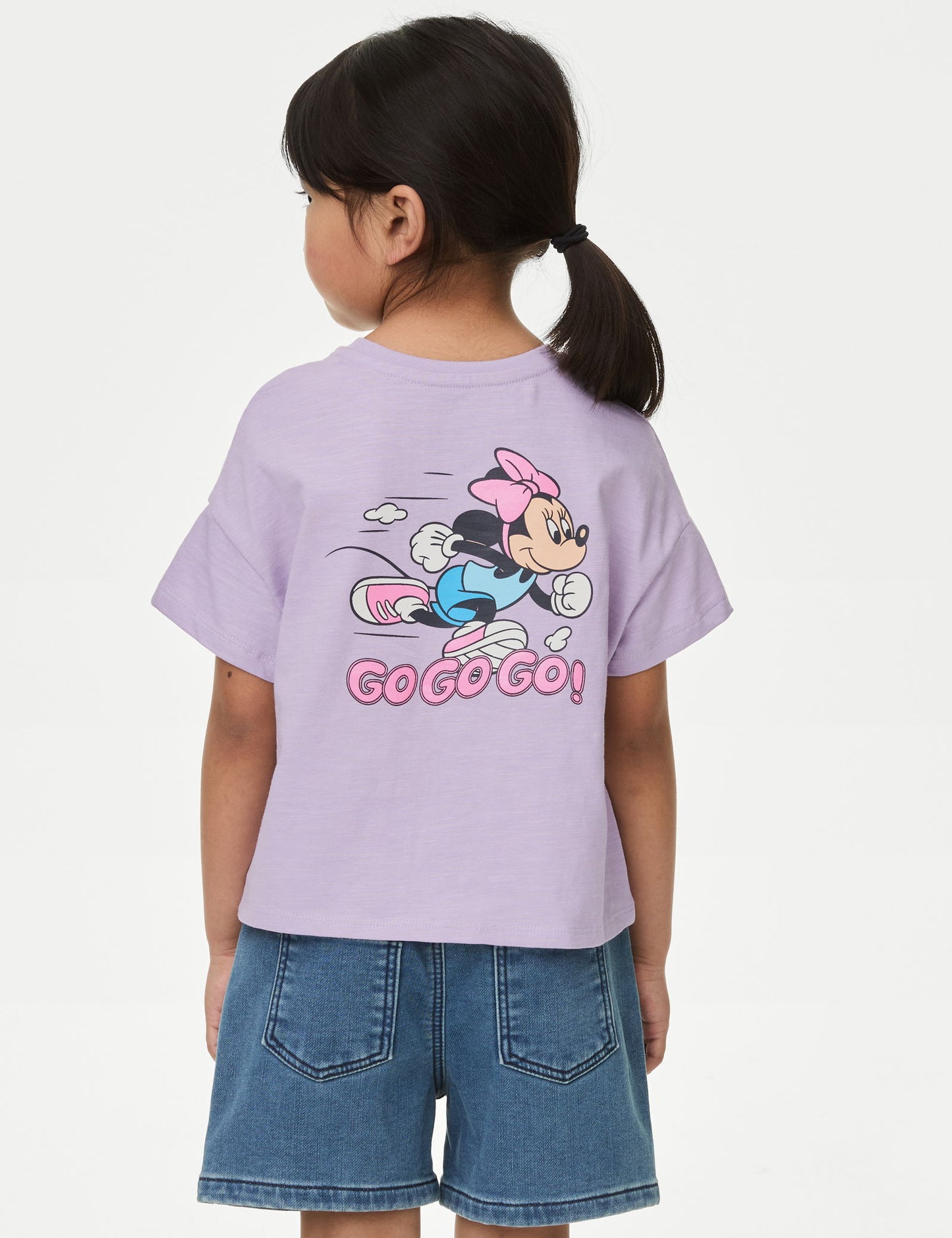Saf Pamuklu Minnie Mouse:trade_mark: T-shirt (2-7 Yaş)