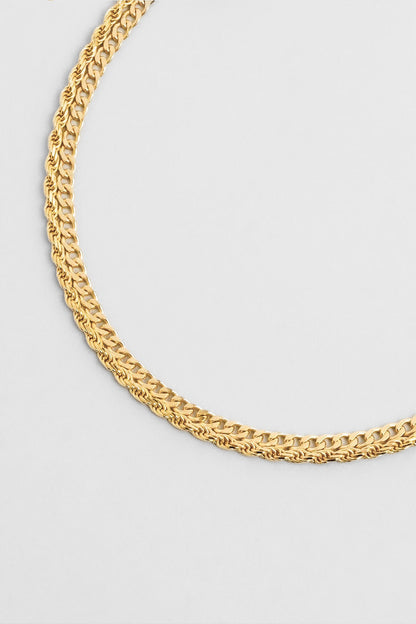 Italyan Elena 18 Ayar Sarı Altın Kaplama 19 Cm Gümüş Bileklik 5160484499