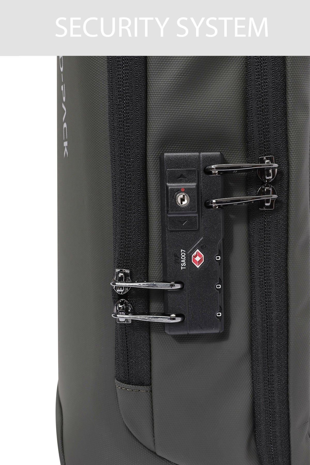 D-pack Erkek Haki Teknolojik Hardcase Sırt Çantası