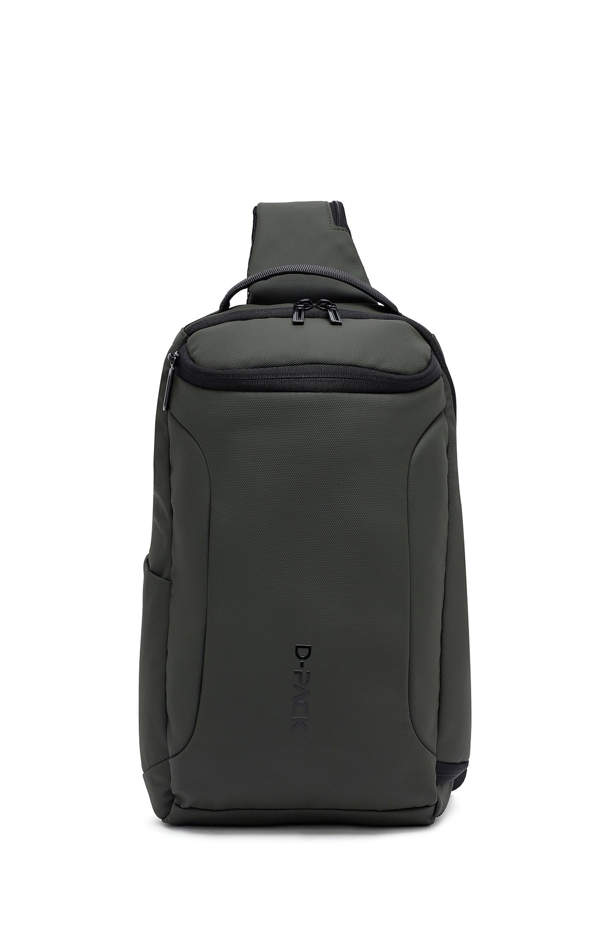 D-pack Erkek Haki Teknolojik Kumaş Çapraz Çanta